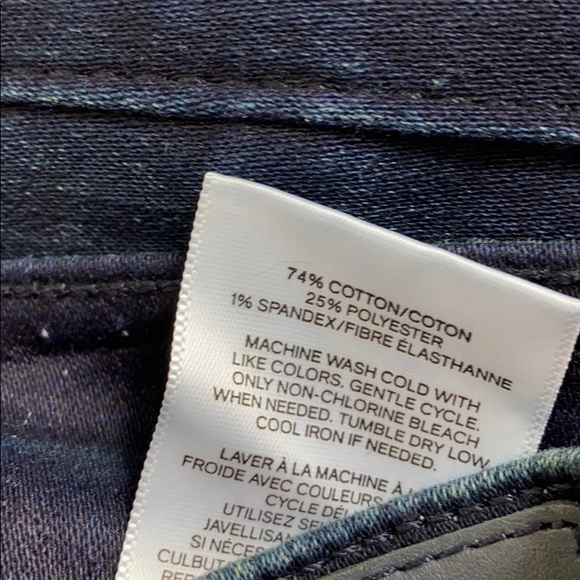 Express Cozy Fleece Mid Rise Legging Jean - Picture 6 of 7